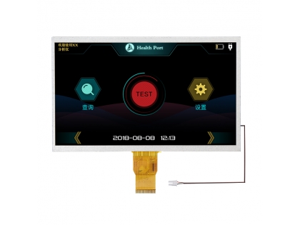 10.1寸高亮液晶屏 1000亮度 1024*600 RGB接口50pin 高亮液晶模組